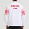 Li-Ning Feather Series International Team Competition Cool And Dry Stand Collar Color Block Long Sleeve Sports Jacket Men Jackets AYYS019-1