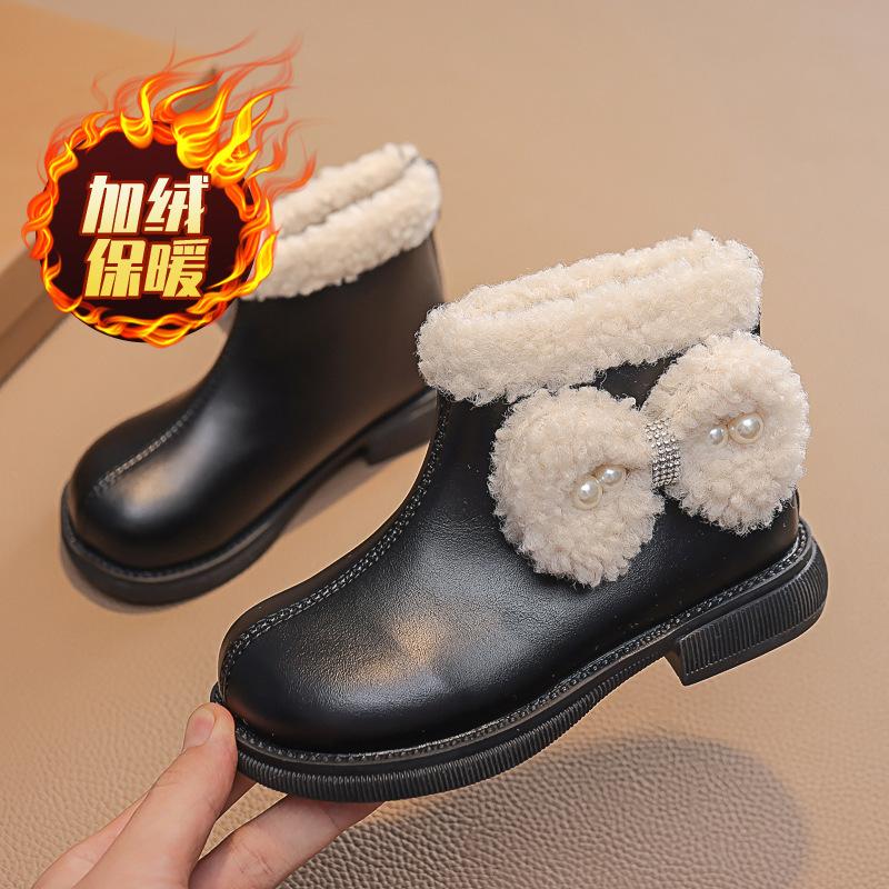 

одинарные ботинки средние детские кожаные ботинки 26