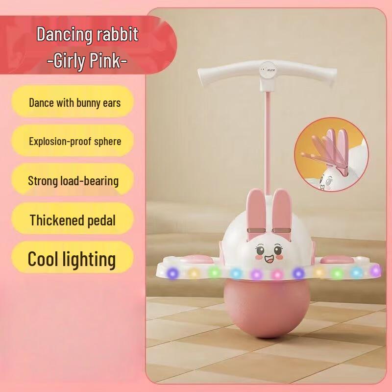 

Pink Rabbit Fitness Balance Ball with Music and Lights