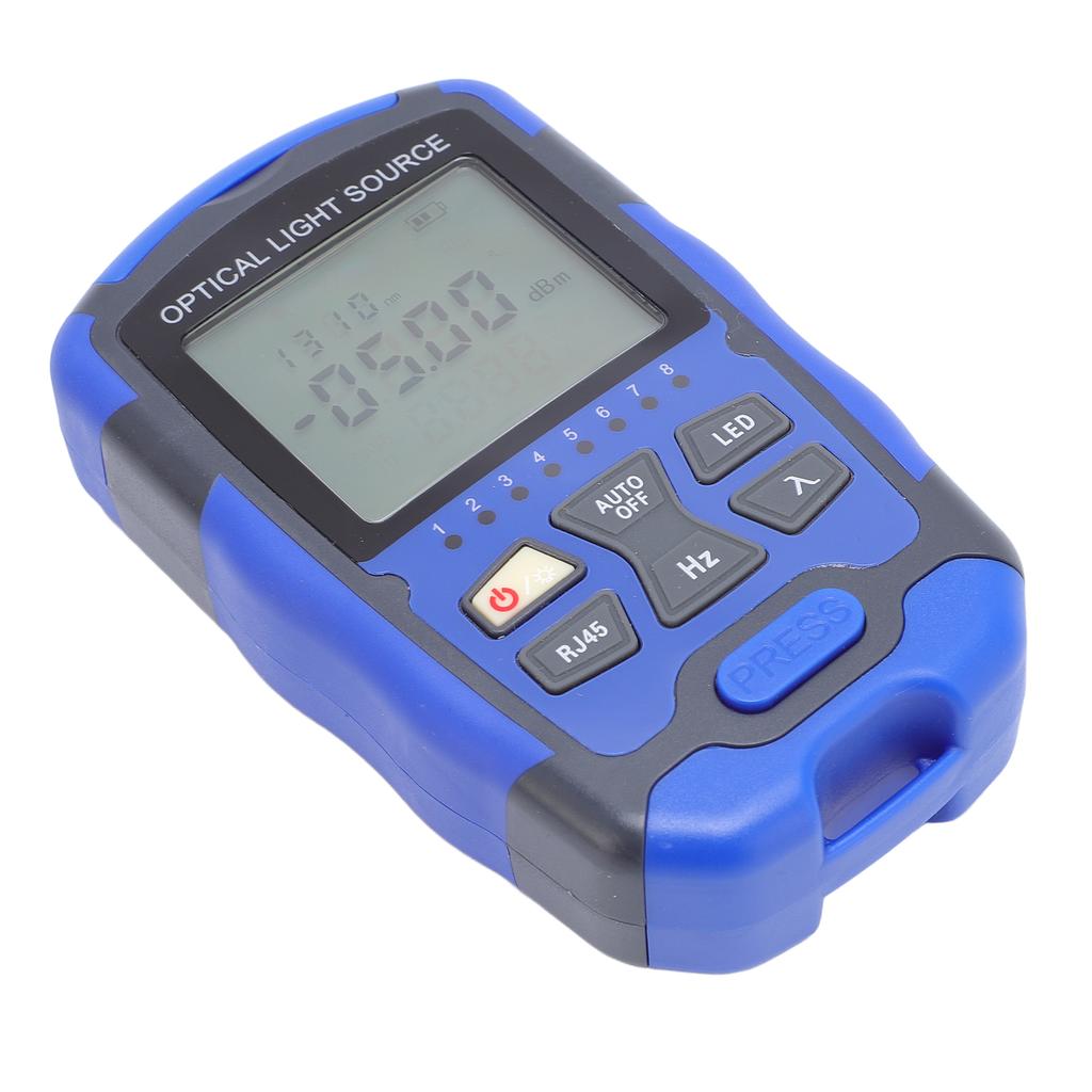 Optical Light Source Single Mode 1310nm 1550nm Double Wavelength Portable Rechargeable Fiber Optic Light Source with