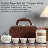 With Handle Travel Tea Set Cerc Material Tea Making Equipment Tea Drinking Equipment  Gift Giving