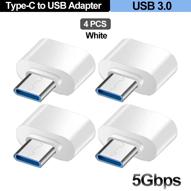 For Mobile Phone USB Female to Type C Male Adapter OTG 15.5CM Long Cable For Samsung S20 Huawei OTG Data Cable Converter