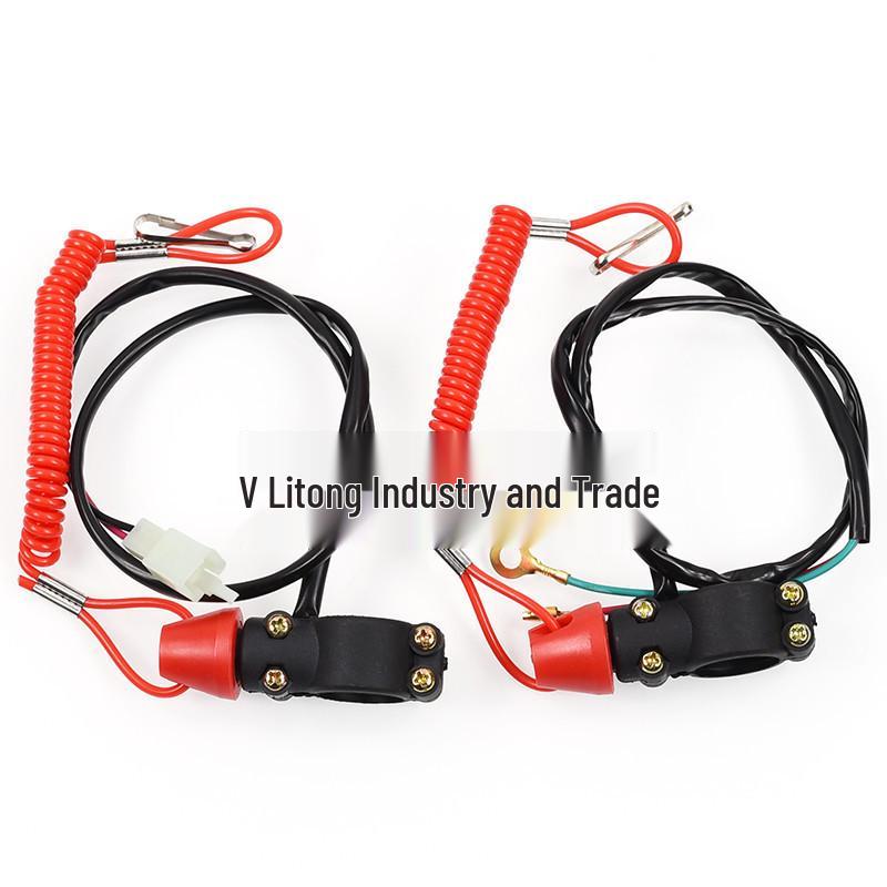 Motorcycle & ATV Mini Kill Switch - 49CC Emergency Stop for Beach Buggies