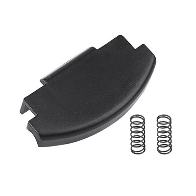 Mittelkonsole Armlehne Aufbewahrungsfach Abdeckung Verschlussknopf für 9905 JETTA GOLF MK4 JETTA B5 Schwarz