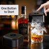 Electric Whiskey Smoker Kit Rechargeable Cocktail Smoking Machine Set with 6 Wood Chips &4 Whiskey Stones for Men