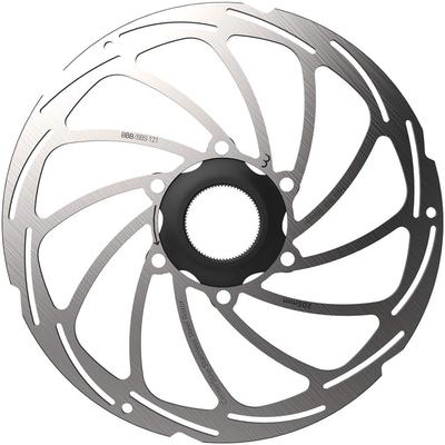 BBB Disc Brake Rotor Silver 160mm Center Stop Center Lock BBS-121