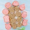 Anpanman 8 Piece Set Shape Cookie Cutters Fondant Cutter Plastic Cookie Mold