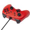 CYBER Gyro Controller Light Wired Type (for Switch) with Rapid Fire Button (Red) - Switch