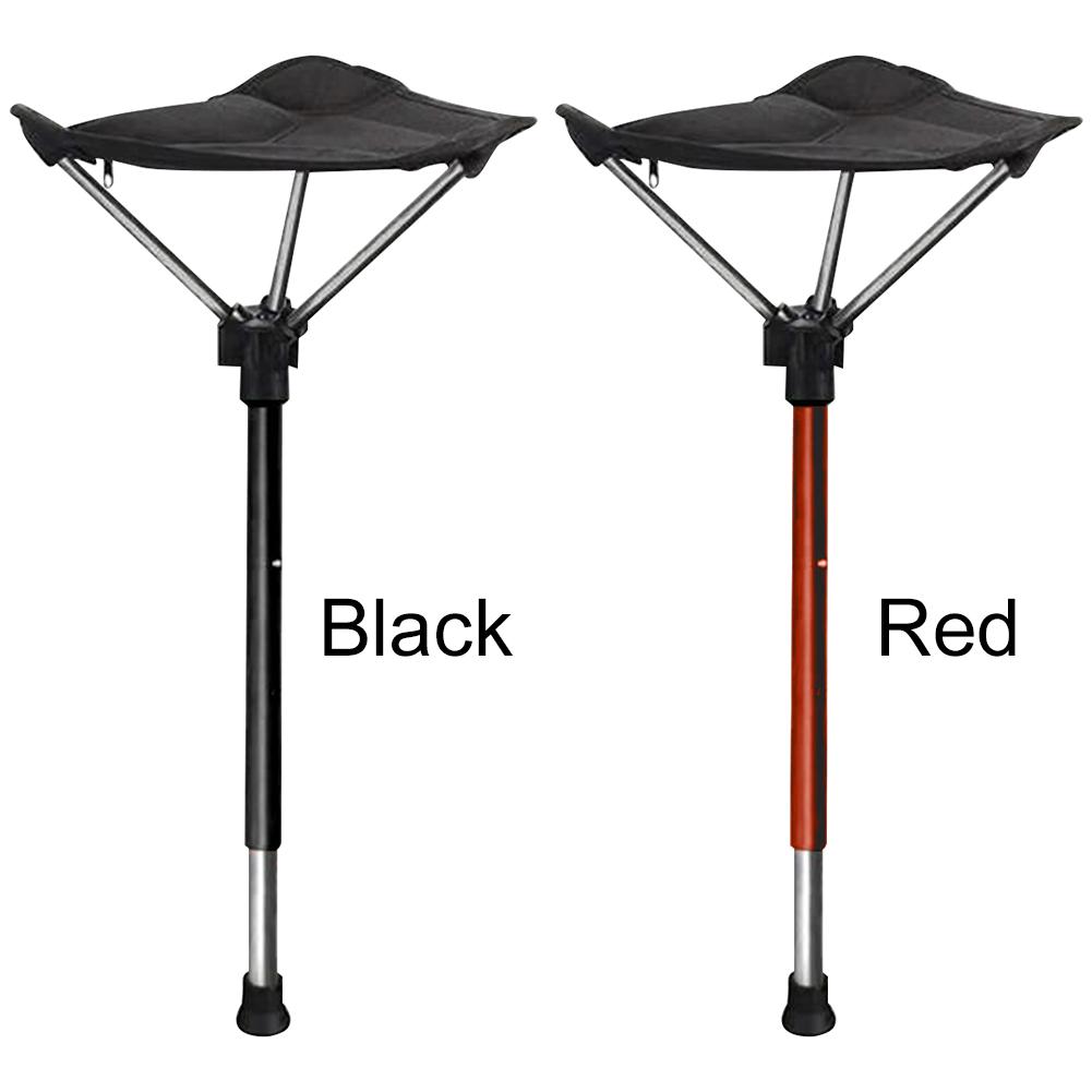 Collapsible Chair Camping Stool Retractable Folding Chair Adjustable Hiking Chair for Outdoor Hiking Picnic Travel