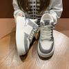 Fashion 2024 New Autumn Women's High Quality Fashion Brand Lace-up Casual Low-top Breathable Anti-Slip Comfortable Sneakers