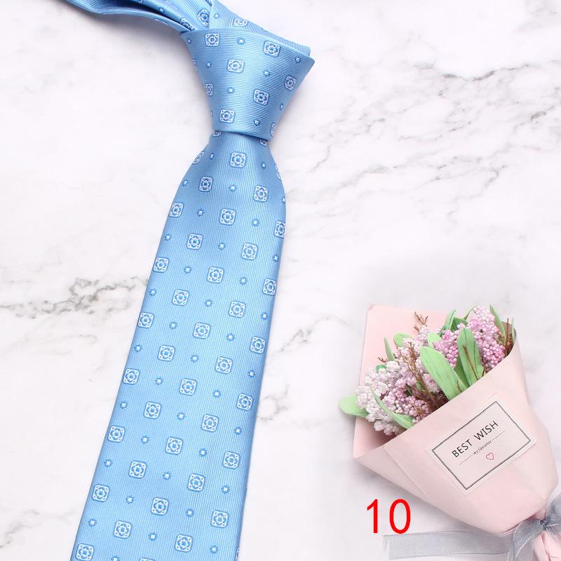 Rael Business Series Tie 8Cm Polyester Silk Business Suit Jacquard Tie Bulk Tie