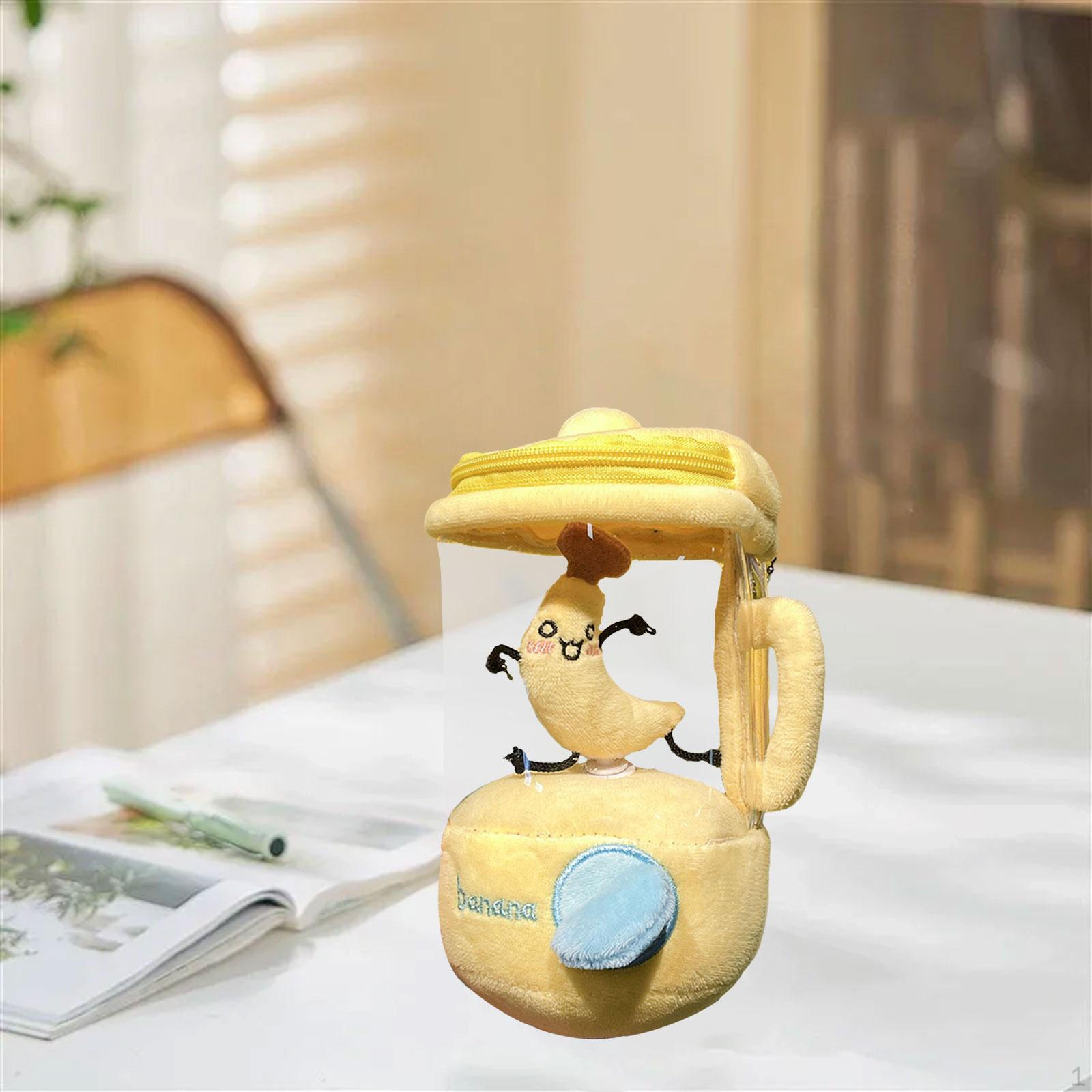 

Плюшевая игрушка Соковыжималка для фруктов Милая Оригинальная Портативная, Кукла Фрукт, Мягкая, Набивная для Детей Мальчиков Девочек banana