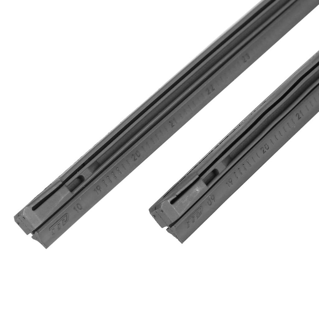 uxcell Wiper Refills, Wiper Blades, Wiper Refill, Rubber, 3 Sections, 0.3 X 0.4 Inches