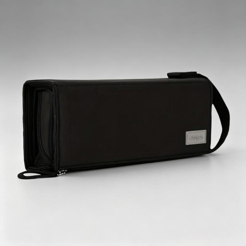 

Mega Pencil Case – 20+ Slots & Mesh Pockets, Rigid Non-Bend Design, 90° Zipper, All-in-One for School & Travel чорний