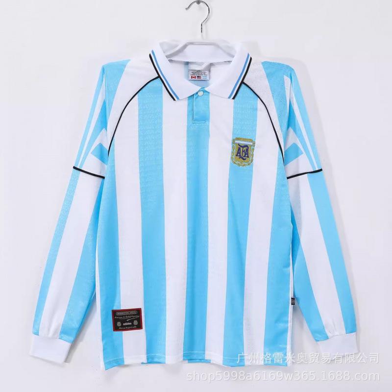 Argentina jersey 1978 1986 1998 2006 2014 Vintage football jersey Football jersey S