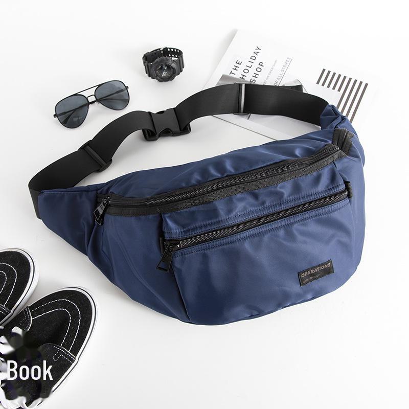 Men's Large Capacity Waterproof Messenger Bag for Cycling and Leisure Sports