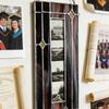 Colorful Acrylic Photobooth Frame with Hanging Chain Vertical Wall Gallery Photo Strips Frame For Wall Or Window Display