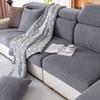 Anti-Kratz-Sofa-Überwurf Verdickt Elastisch Einfarbige Abnehmbare Couch-Abdeckungen Langlebiger Weicher Möbel-Schutz Schlafzimmer
