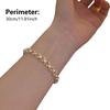 Alloy Jewelry Featuring Beads Everyday Wear Bracelet Suitable for Enhancing the Style of Youthful and Fashion Women