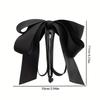 Elegant Banana Gripper Bowknot Design Twist Clip Ponytail Clip  Women Headwear Hair Accessories