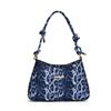 Fashionable Leopard Print Handheld Small Square Bag For Women In Chic Urban Style
