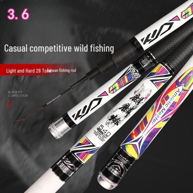 IOSN Ultralight Carbon Freshwater Fishing Rod