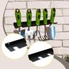 Garage Storage Rack Hooks Wall Mounted Tool Organizer Portable Versatile Utility Hanging