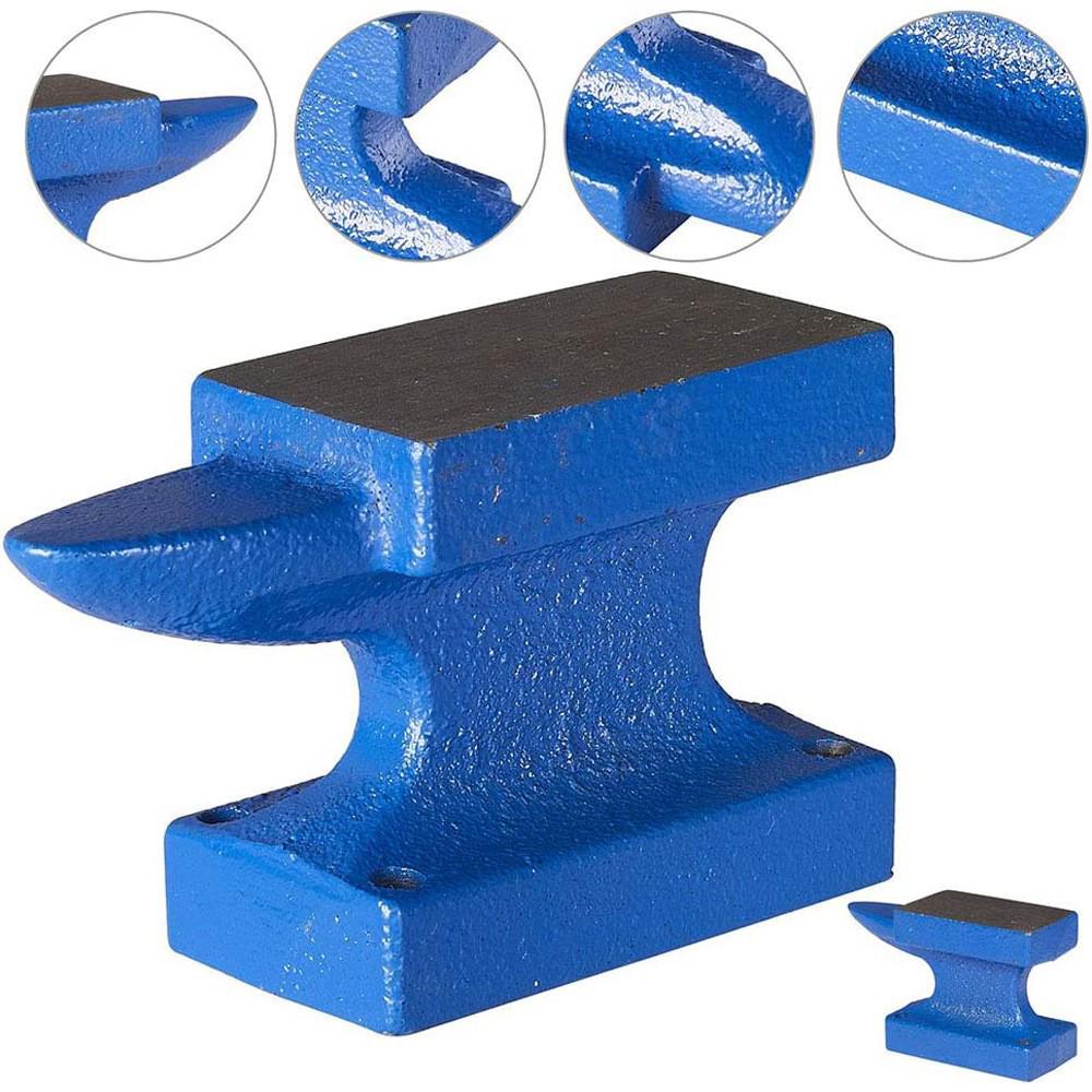 Blue DIY Iron Anvil for Jewelry Making & Goldsmithing