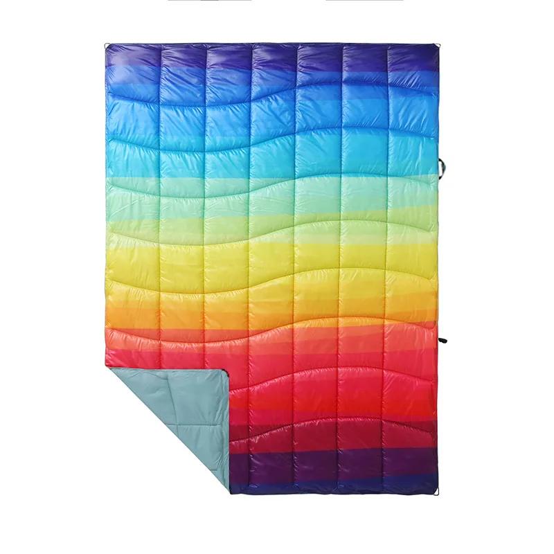 

Палатка для кемпинга на открытом воздухе, портативное пуховое одеяло, спальный мешок, многофункциональный плащ, пуховое одеяло, теплое одеяло для сна