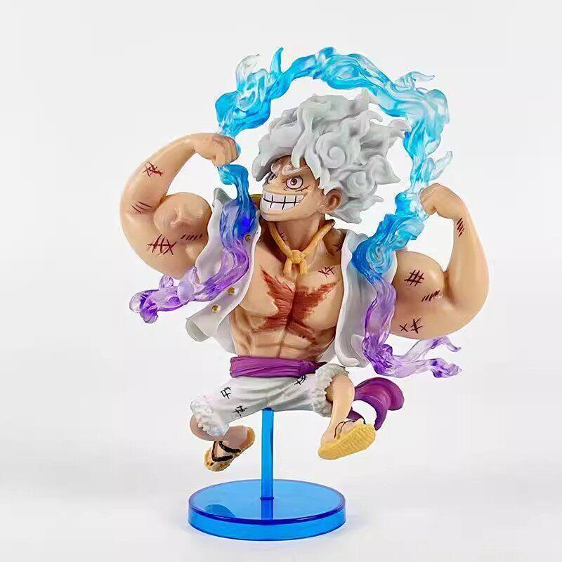 One Piece Fourth Gear Nika Fruit Luffy Figure - Sun God Muscle Form Toy Ornament