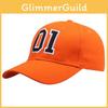 Allgemeine Baseballkappe Verstellbare Baumwoll-Sonnenkappe mit gebogenem Schirm für Frühling und Sommer