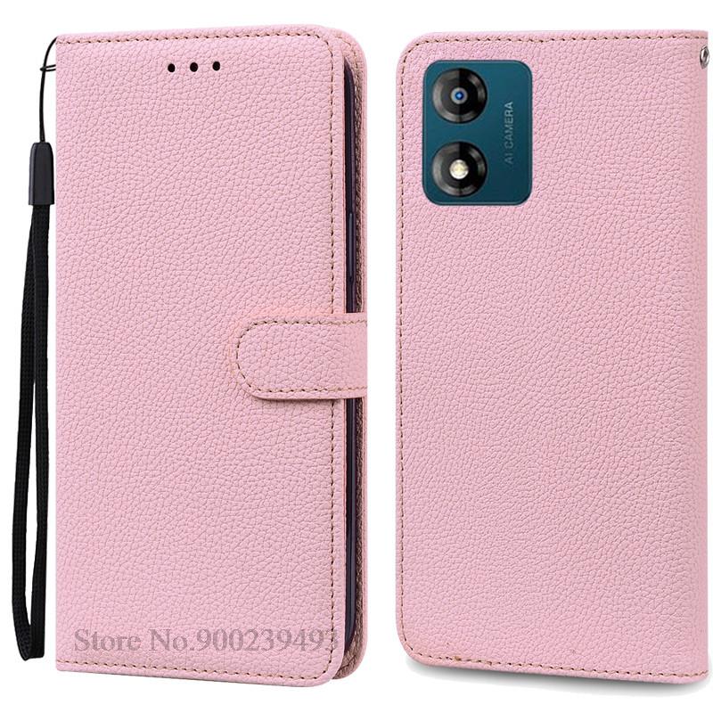 E13 Case For Motorola Moto E13 Case Leather Wallet Flip Cover For Moto E13 Phone Case For Motorola Moto E13 Capa Case Fundas