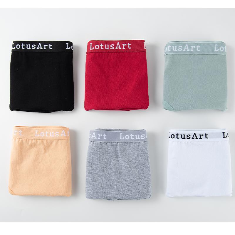 YOUULAR 2PCS/Lot Women Cotton Solid Seamless Panties Sexy Big Size Underwear Letter Lingerie Mid Waist Comfortable Briefs NKT2123-2