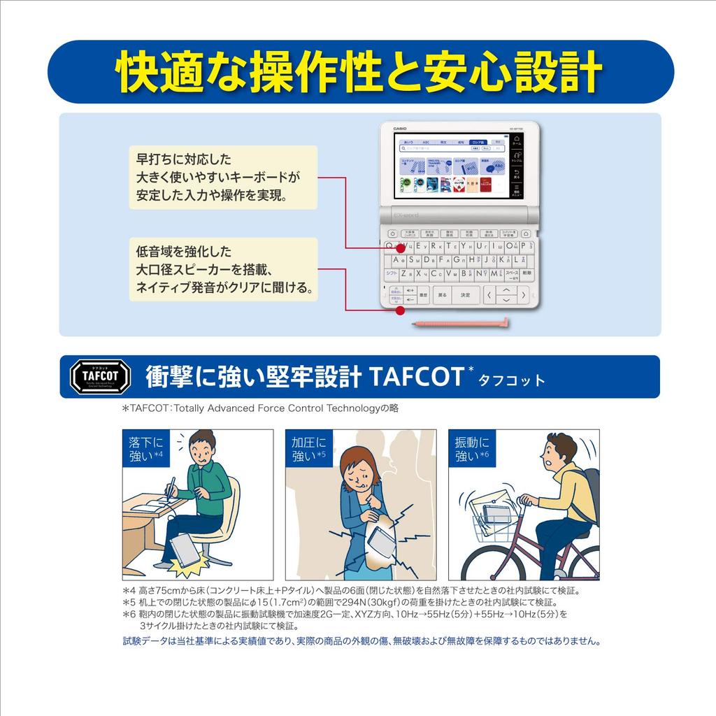 Casio CASIO Electronic Dictionary Exword Russian Model 68 Contents XD-SR7700