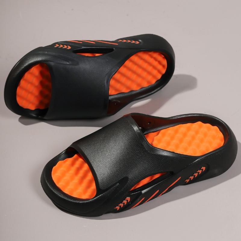 Letní pánská móda Pantofle Prodyšná obuv Pantofle s otevřenou špičkou Pohodlné domácí a outdoorové sandály