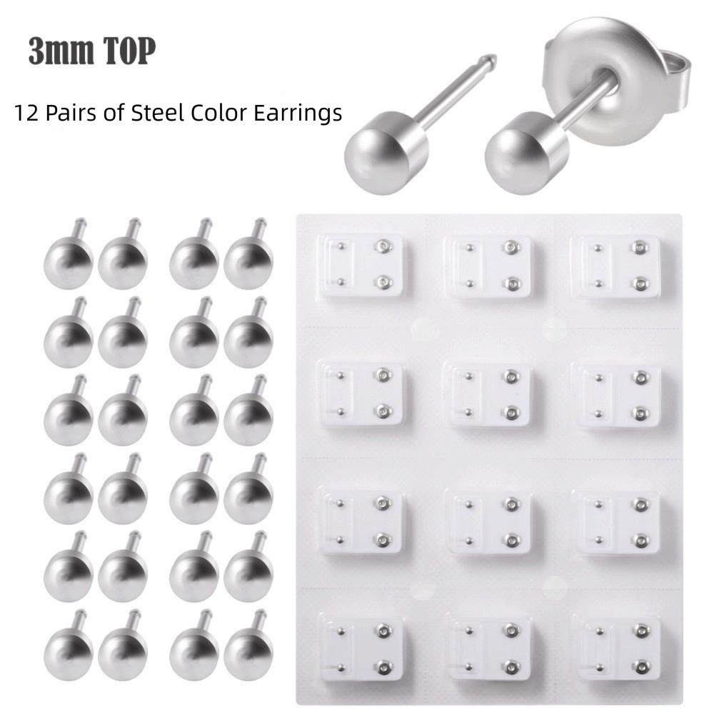3mm/4mm TOP Sada nástrojů na propichování uší Hvězdy Nástroj na propichování uší Šperky Piercingový Salon