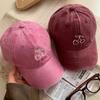 Charming Cherry Baseball Cap Women Perfect Spring Adjustable Soft Design
