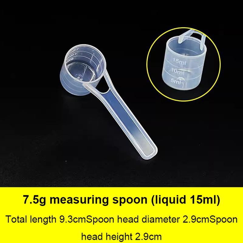 15/30/70/120Ml Plastic Measuring Coffee Scoop With Scale Baking Utensil Milk Powder Laboratory Liquid Spoon Kitchen Accessories