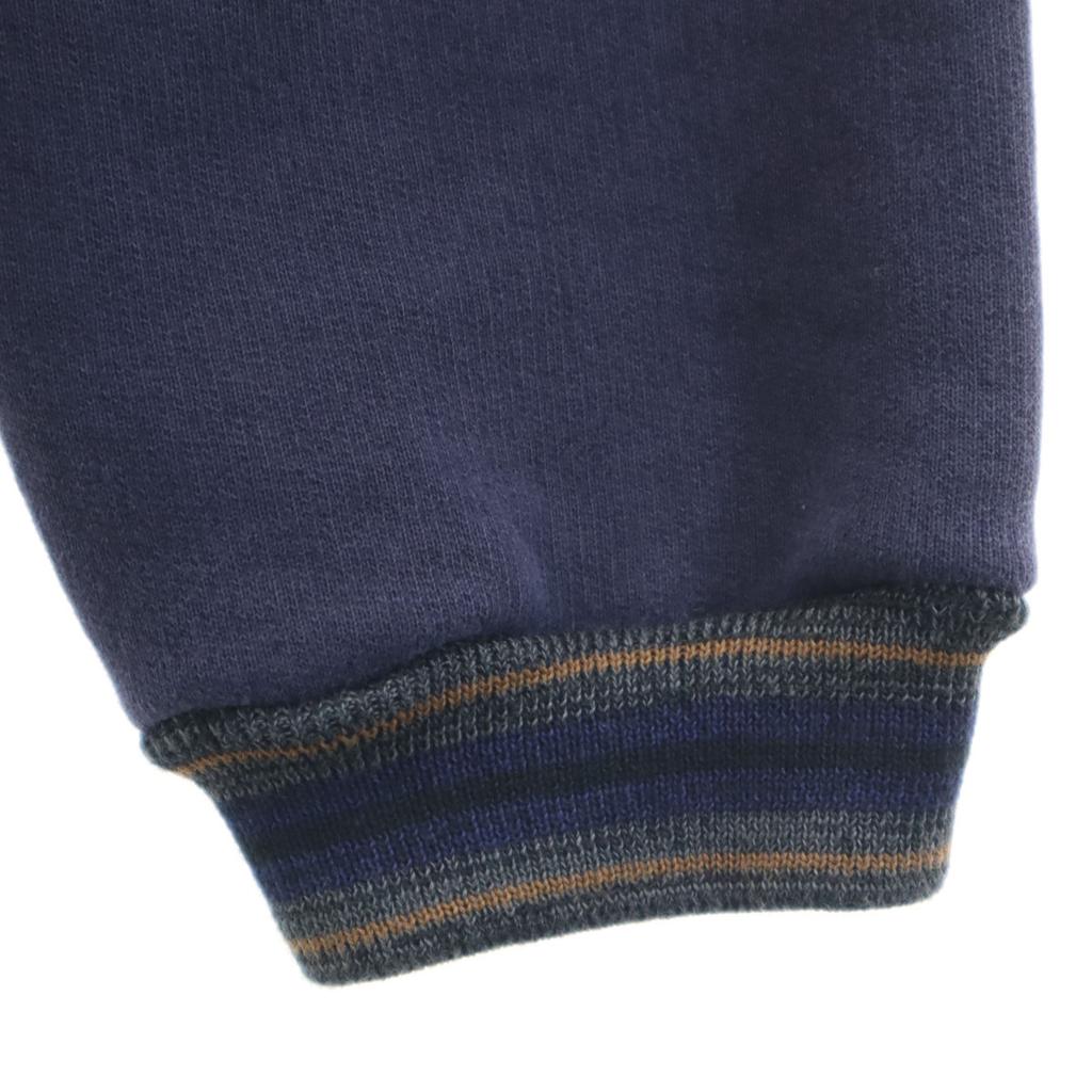 Prada Fabricat în Italia Hanorac cu fermoar cu mânecă lungă S Bleumarin Bărbați Folosit