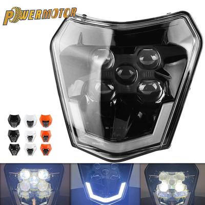 KTM EXC 300 XCW 150 350 Compatible LED Phare Moto Mèche