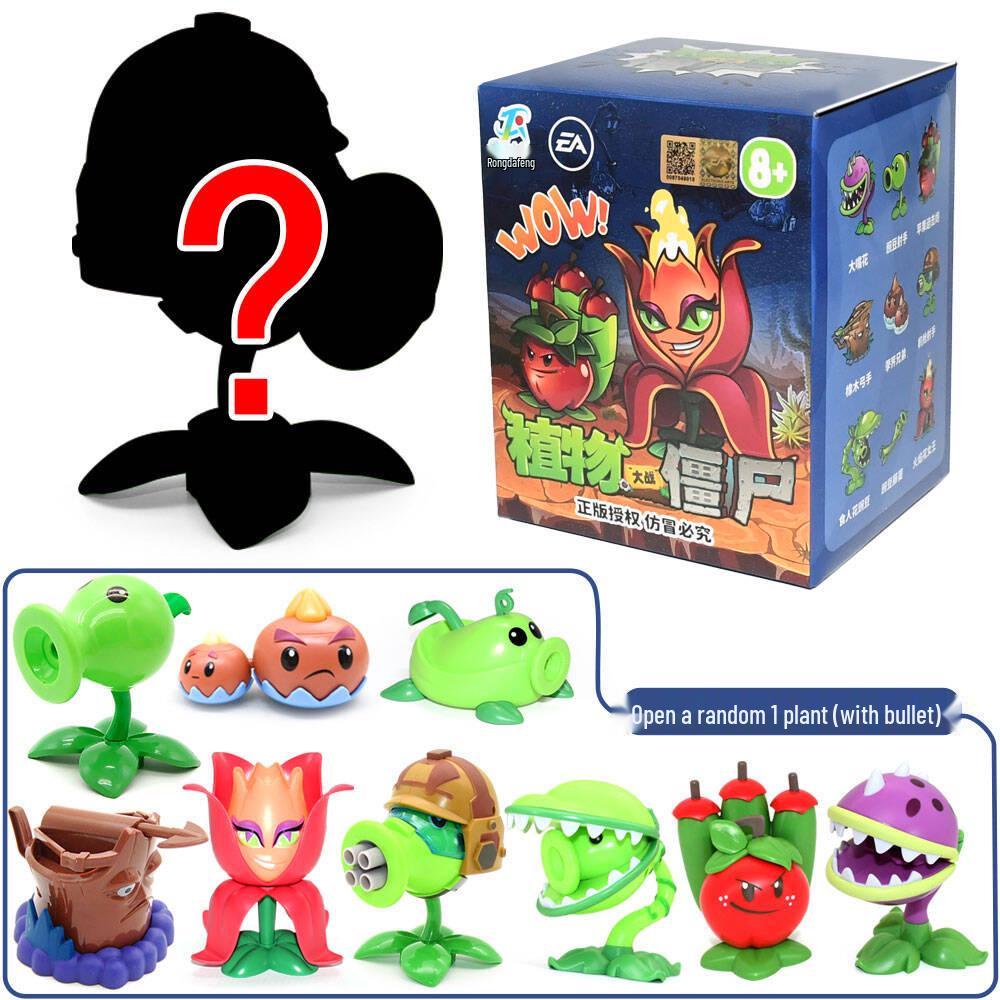Plants Vs. Zombies Fire & Ice Peashooter Toy Set