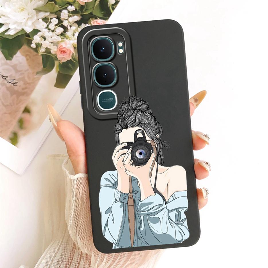 For Vivo Y31 5G Case V2521 Stylish Art Painted Cover Shockproof Soft TPU Phone Case For Vivo Y21d Y 21d VivoY31 5G Fundas Bumper