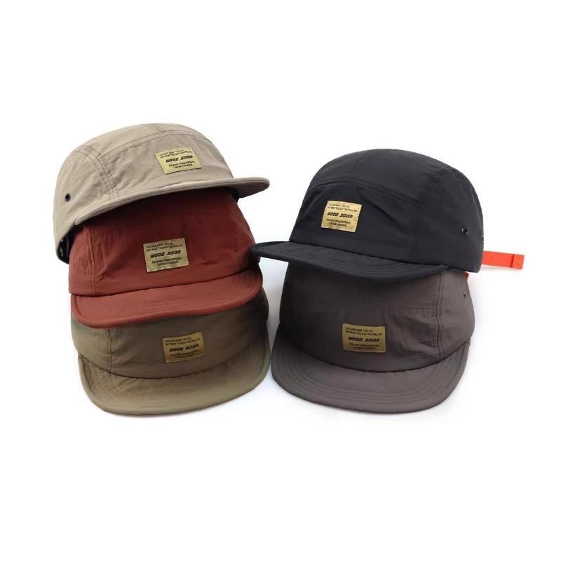 Japanese Quick-drying Breathable Short Brim Baseball Cap Men Women Face Small Foldable Soft Top Hip-hop Cap Women Soft Brim Hat