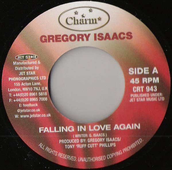 

7inch Record GREGORY ISAACS - Falling In Love Again CRT943 Charm UK Reggae, Ska & Dub Used
