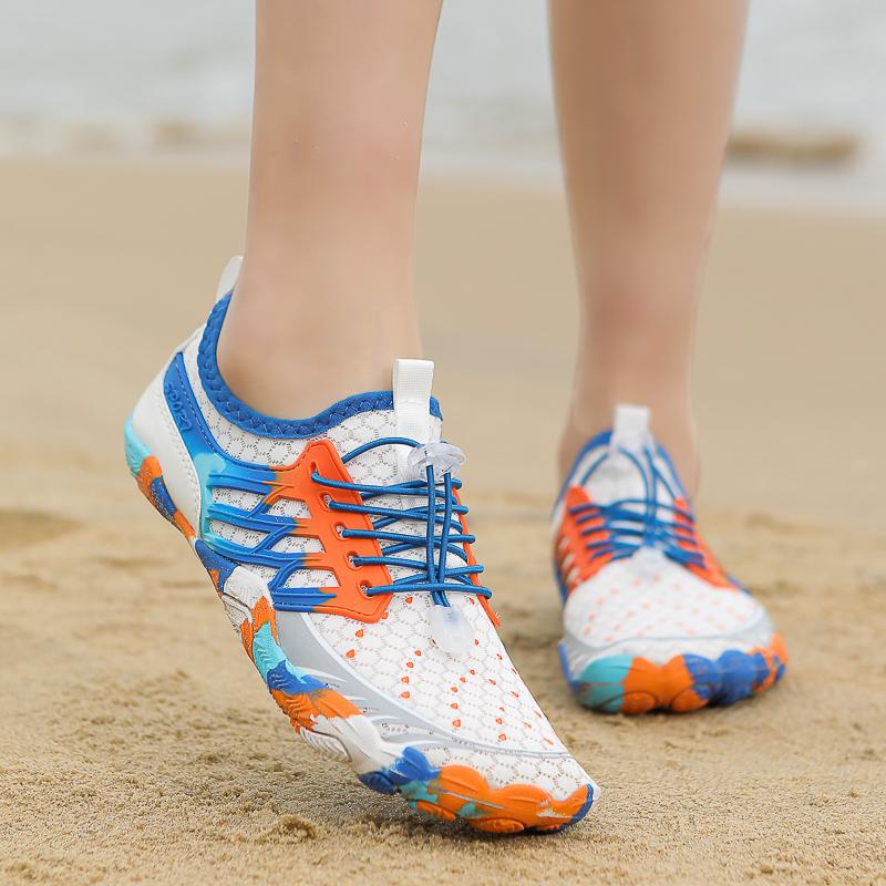 Quick Dry Beach Swimming Water Shoes Barefoot Men's Women's Upstream Sneakers Beach Color Surfing Lightweight Sandals Big Size