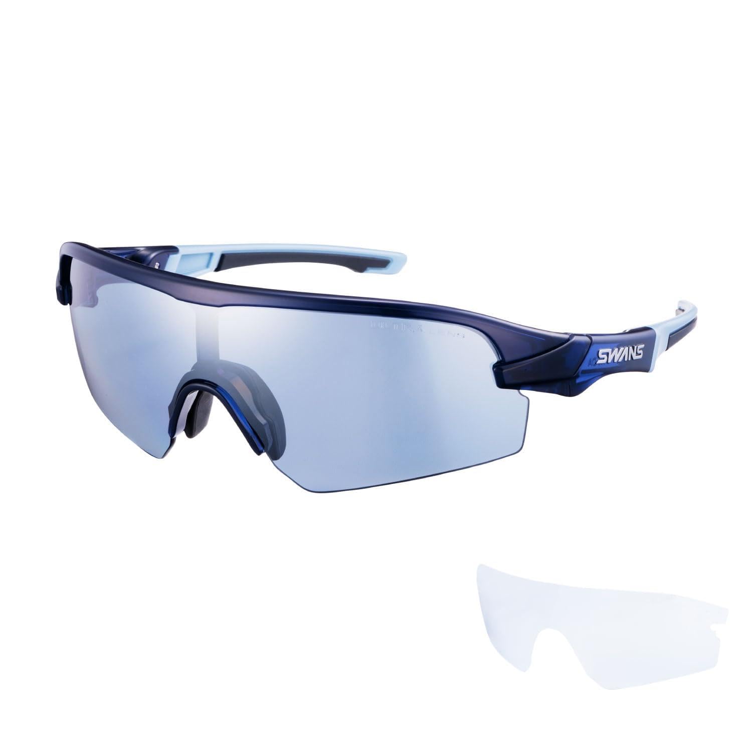 Sports Sunglasses STRIX Includes 1 spare Polarized ULTRA STX Made in Golf lenses available in Clear Mirror x Polarized ULTRA Ice Blue and ULTRA Light