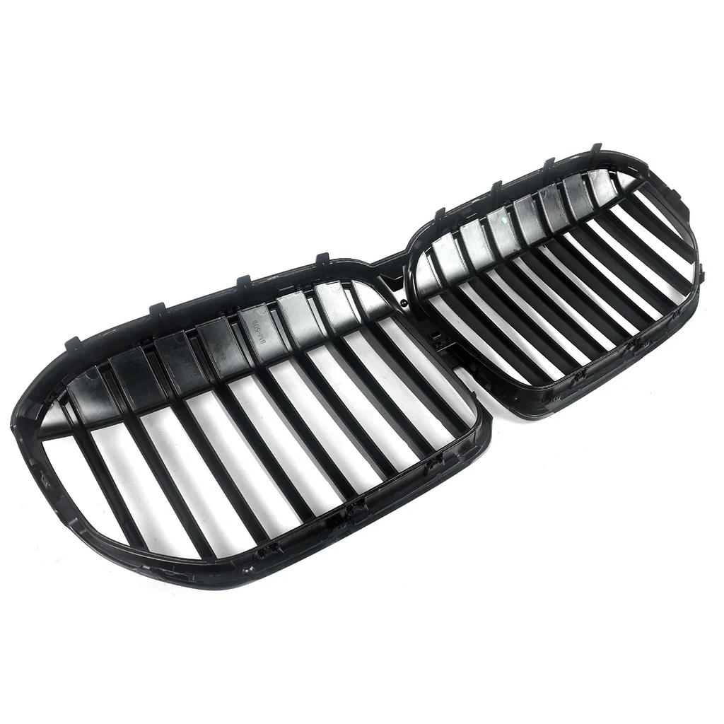 MAGICKIT FOR BMW 7 SERIES G11 G12 LCI SINGLE SLAT FRONT KIDNEY GRILLE GLOSS BLACK 2019+ Accessories