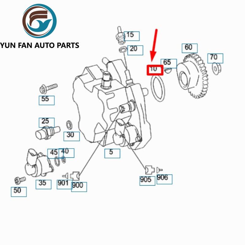 FUEL PUMP GASKET For Mercedes-Benz GLS350d 2017 OEM A6420780080