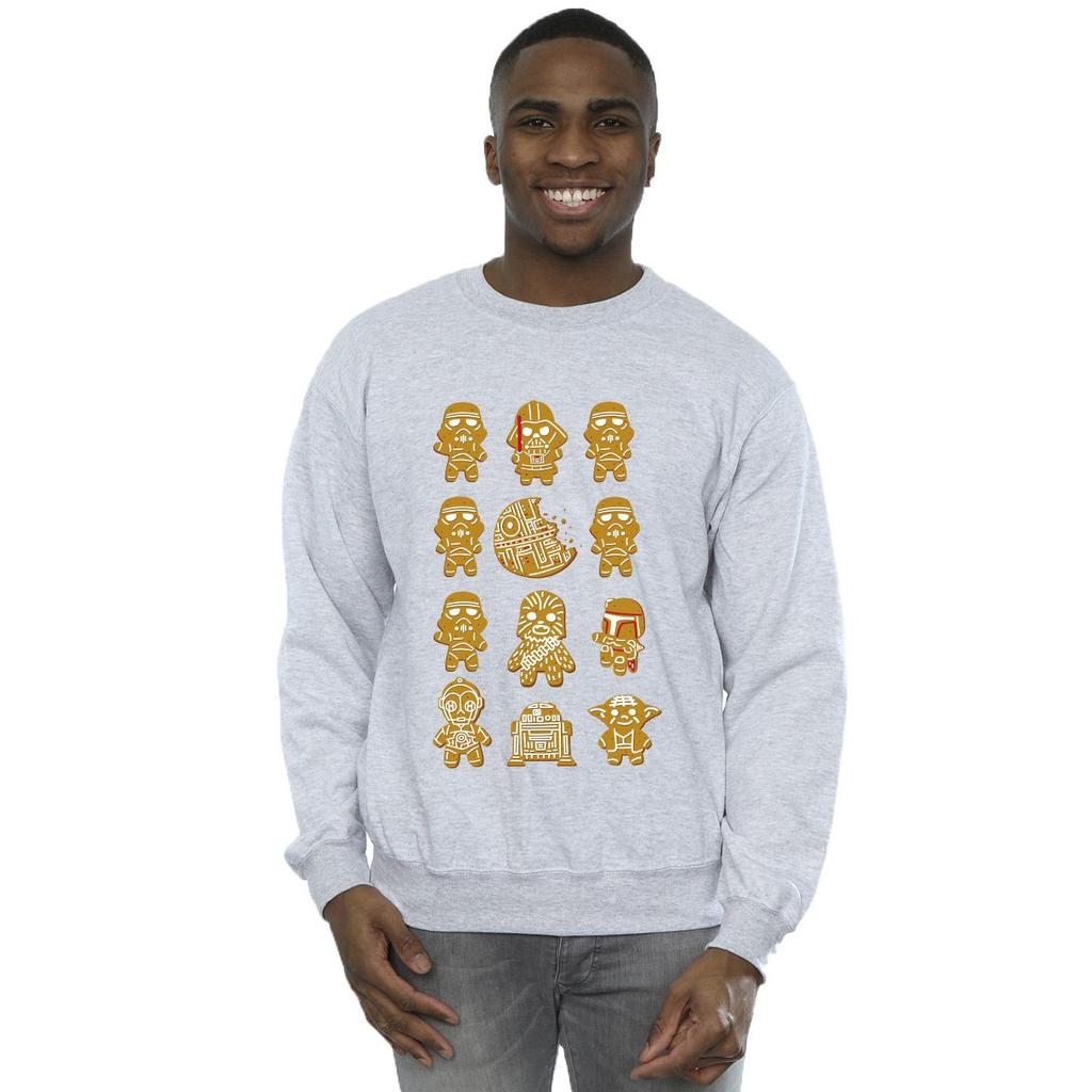 Star Wars Mens Episode IV: A New Hope 12 Gingerbread Sweatshirt