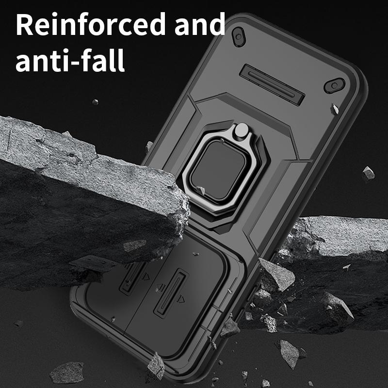 Armor Funda für POCO M8 / M8 Pro 5G Hülle Schiebbarer Kamera-Ringständer Schutz Rückseite Stoßfest Capa